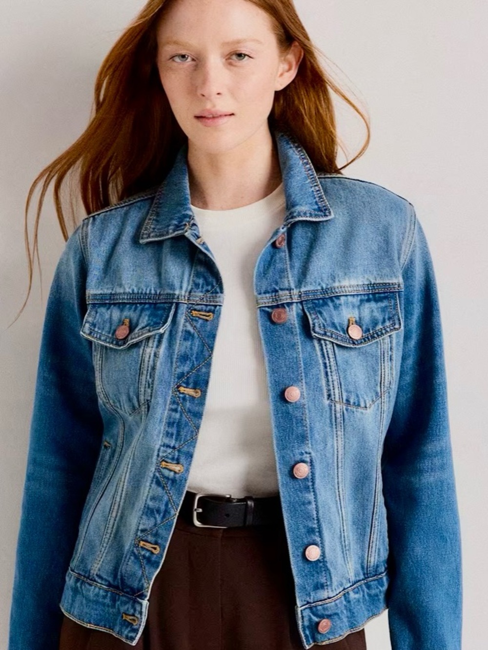 Quince 100% Organic Cotton Denim Jacket